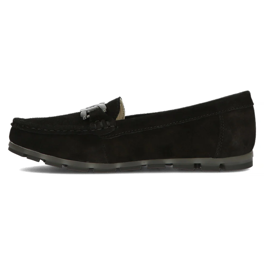 Leather loafers Filippo DP3630/24 BK black