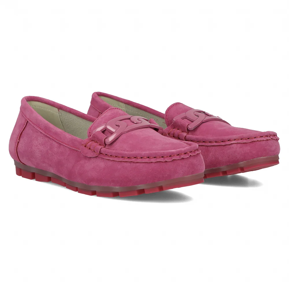 Leather loafers Filippo DP3630/24 FH pink