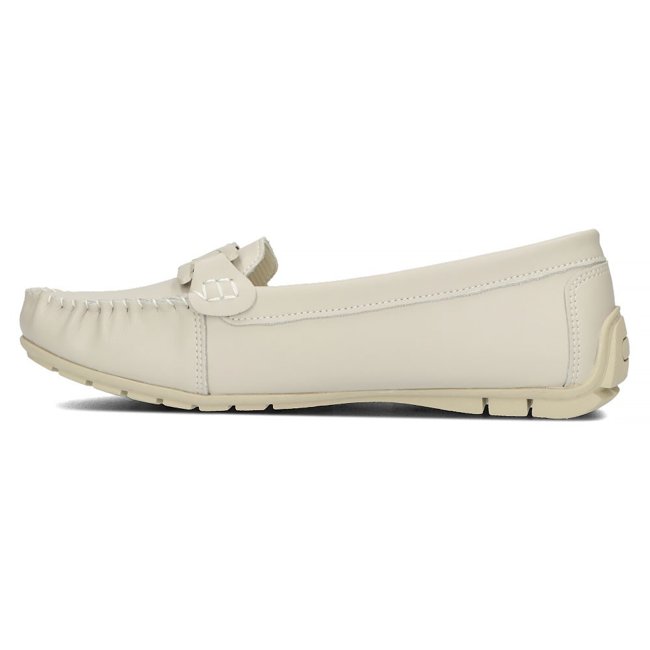 Leather loafers Filippo DP4547/23 EC ecru