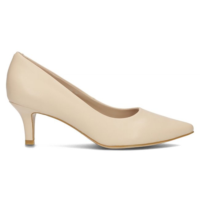 Leather pumps Filippo DP4426/23 BE beige