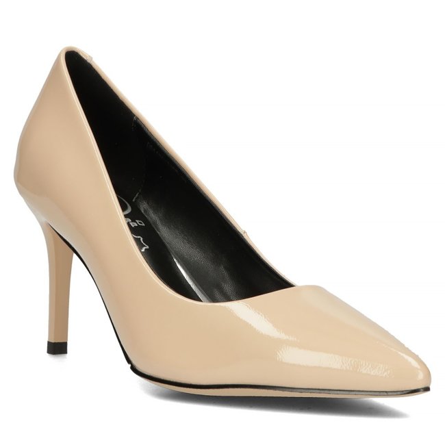 Leather pumps Filippo DP4439/23 BE beige