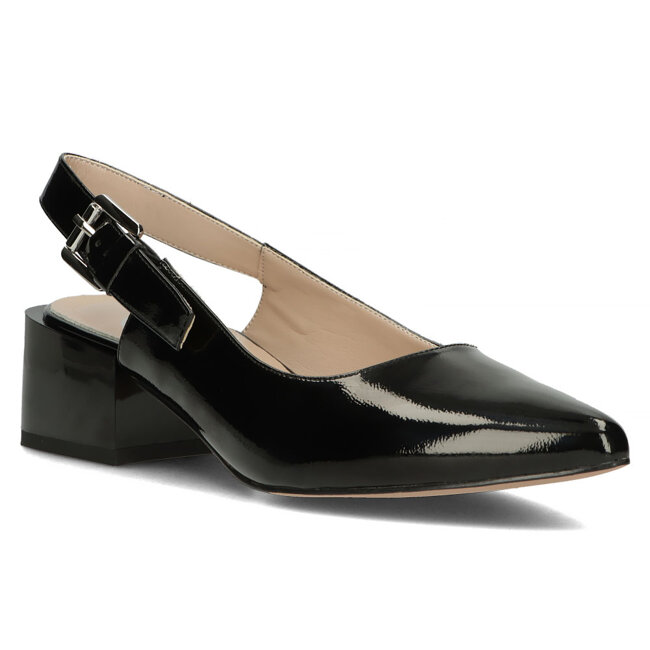 Leather pumps Filippo DP4447/23 BK black