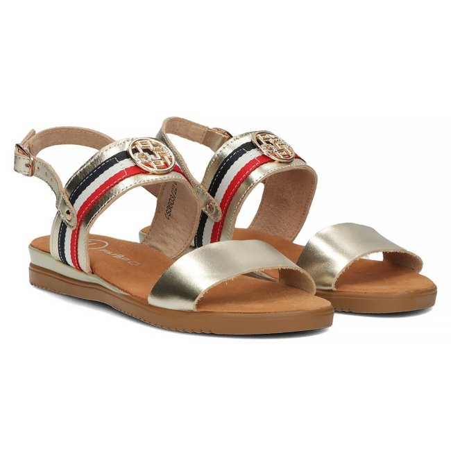 Leather sandals Filippo DS3603/22 GO gold