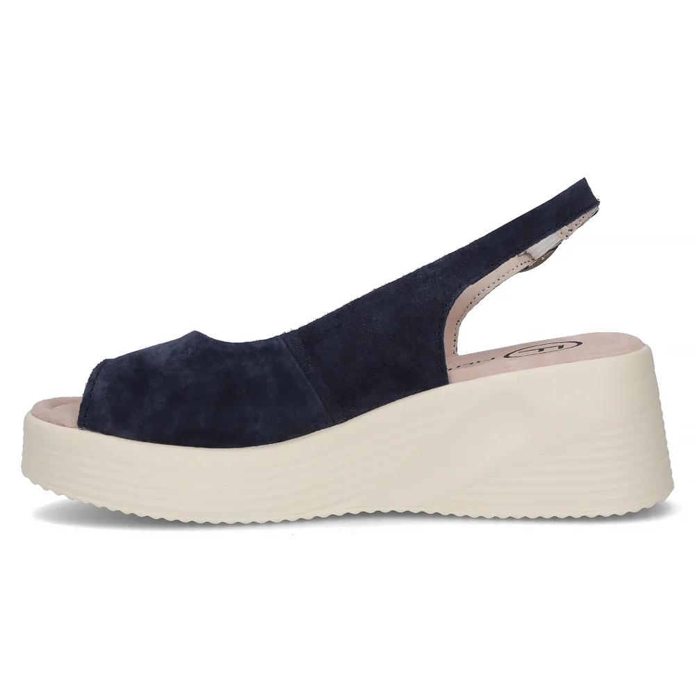 Leather sandals Filippo DS6142/24 NV navy