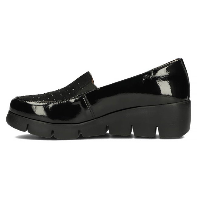 Leather shoes DP4584/23 BK black