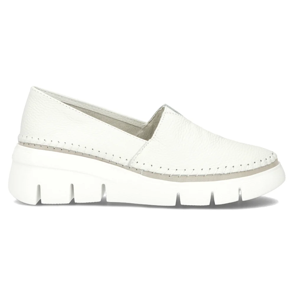 Leather shoes DP6161/24 WH white