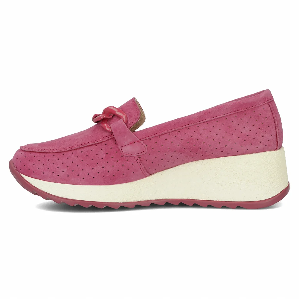 Leather shoes DP6212/24 FH fuchsia