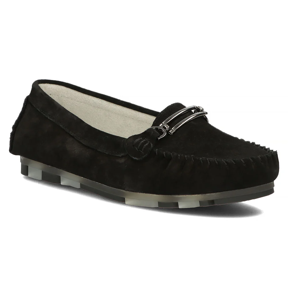 Leather shoes Filippo DP1202/24 BK Black