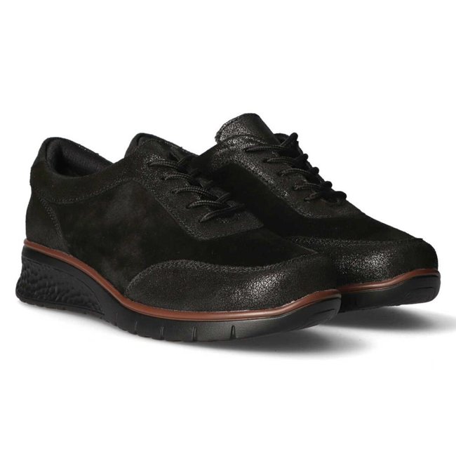 Leather shoes Filippo DP1509/20 BK black