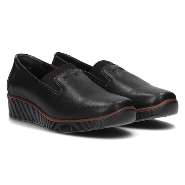 Leather shoes Filippo DP3160/22 BK black