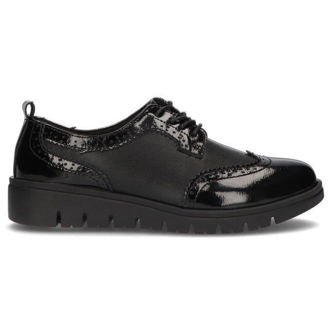 Leather shoes Filippo DP3206/21 BK black