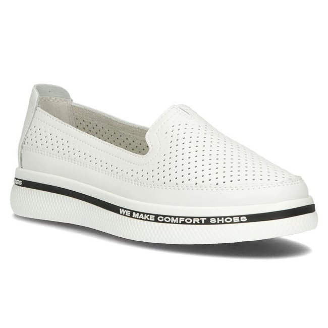 Leather shoes Filippo DP36223/22 WH white