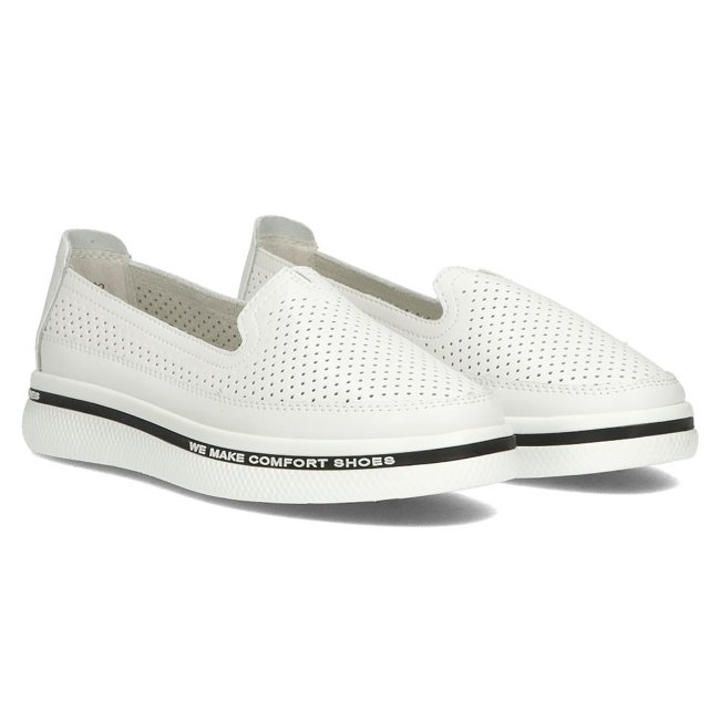 Leather shoes Filippo DP36223/23 WH white