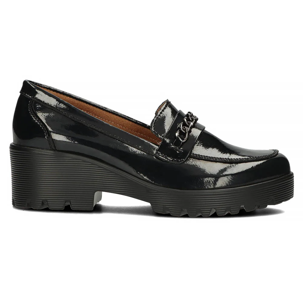 Leather shoes Filippo DP4139/24 BK black