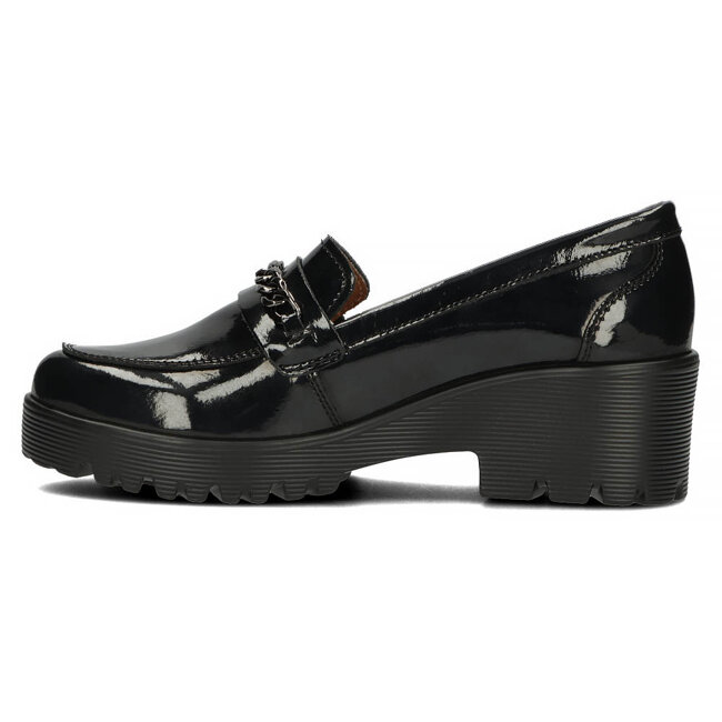 Leather shoes Filippo DP4139/24 BK black