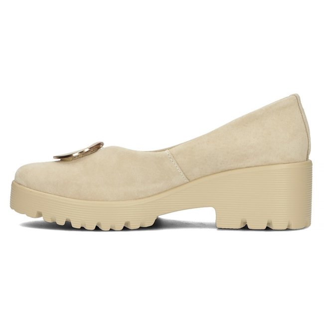 Leather shoes Filippo DP4569/23 BE beige