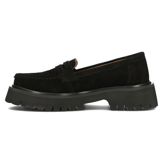 Leather shoes Filippo DP4586/23 BK black