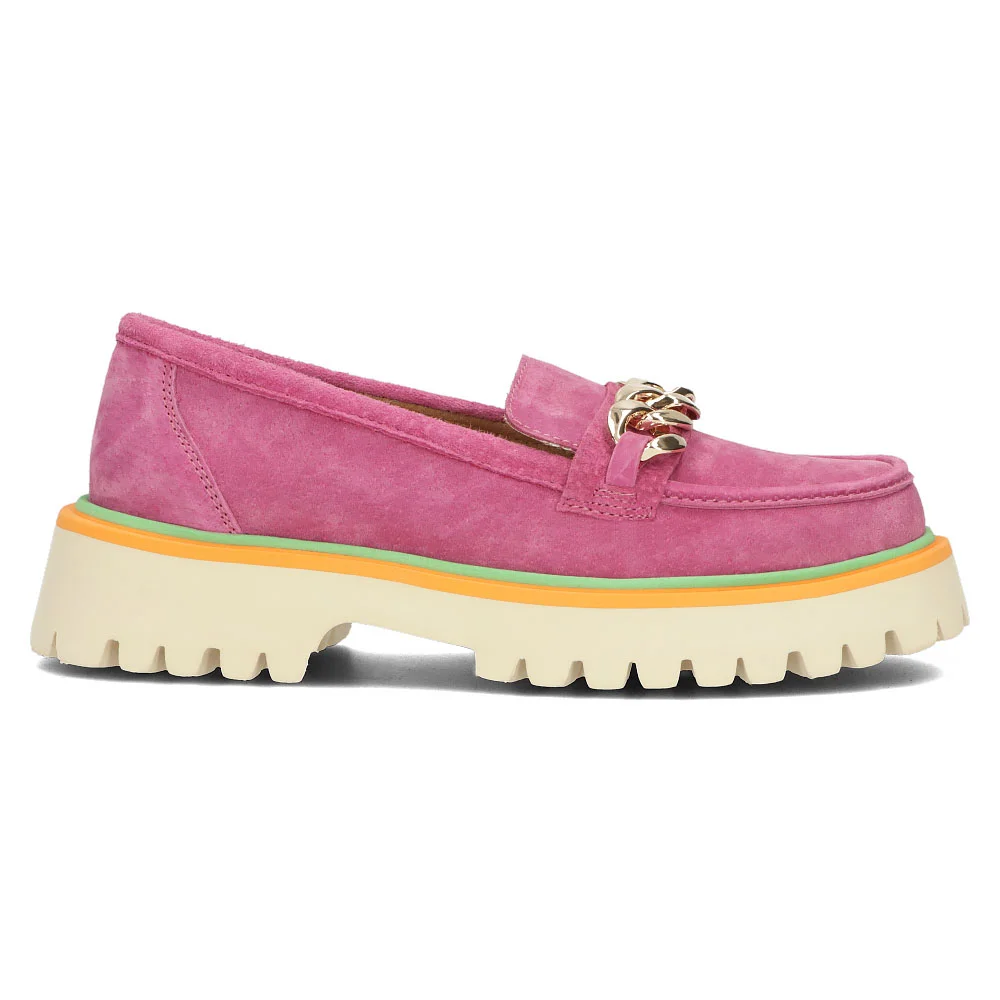 Leather shoes Filippo DP4589/24 FH pink