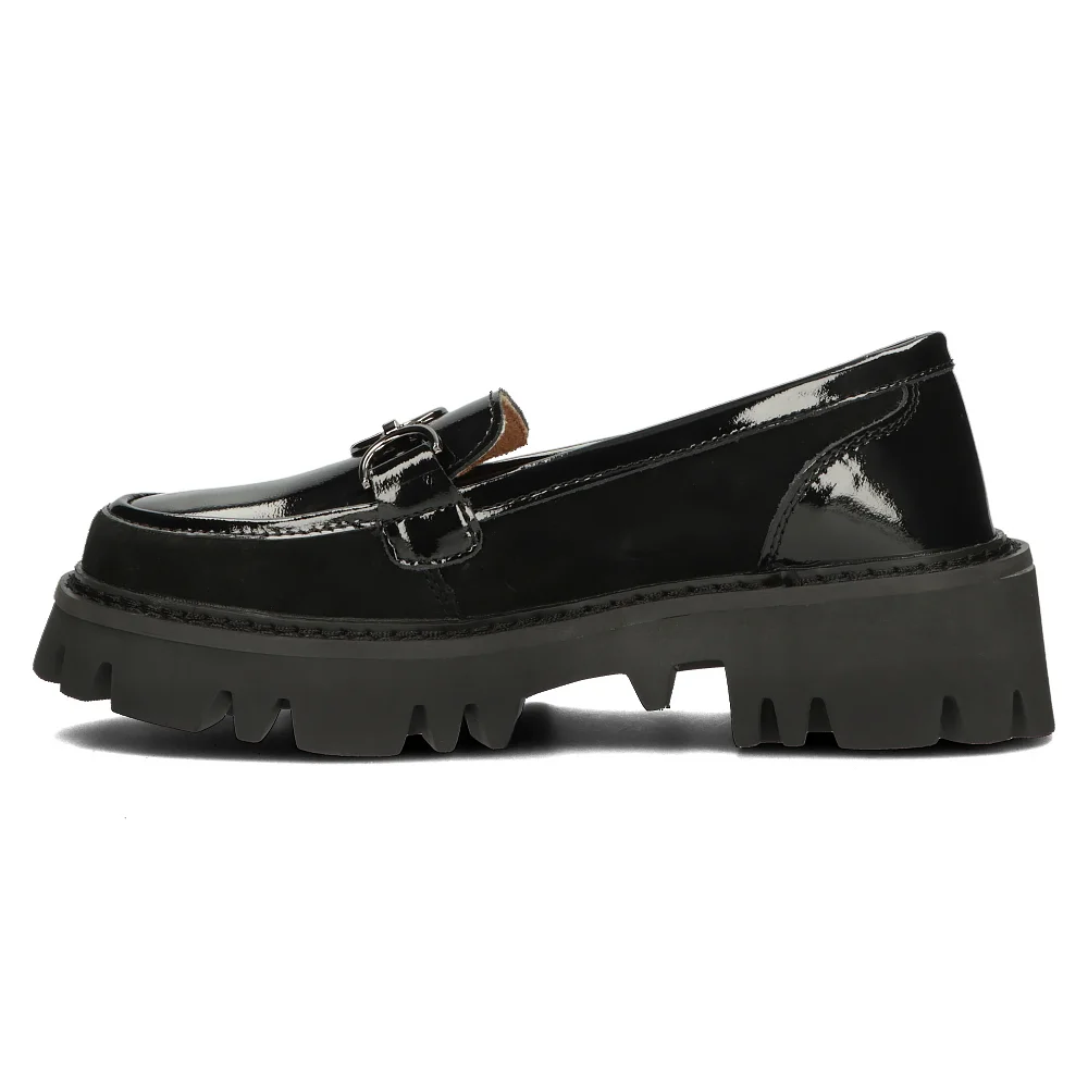 Leather shoes Filippo DP4790/23 BK black