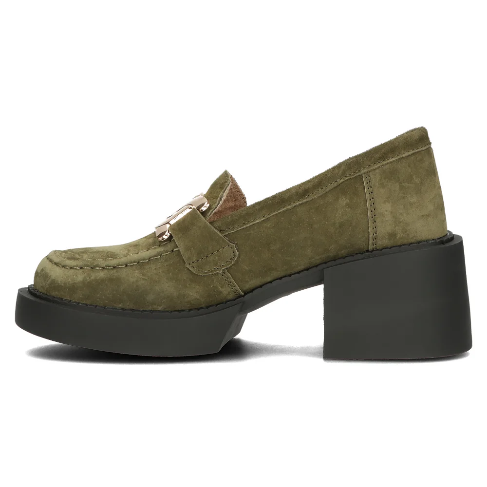 Leather shoes Filippo DP4920/23 KH khaki