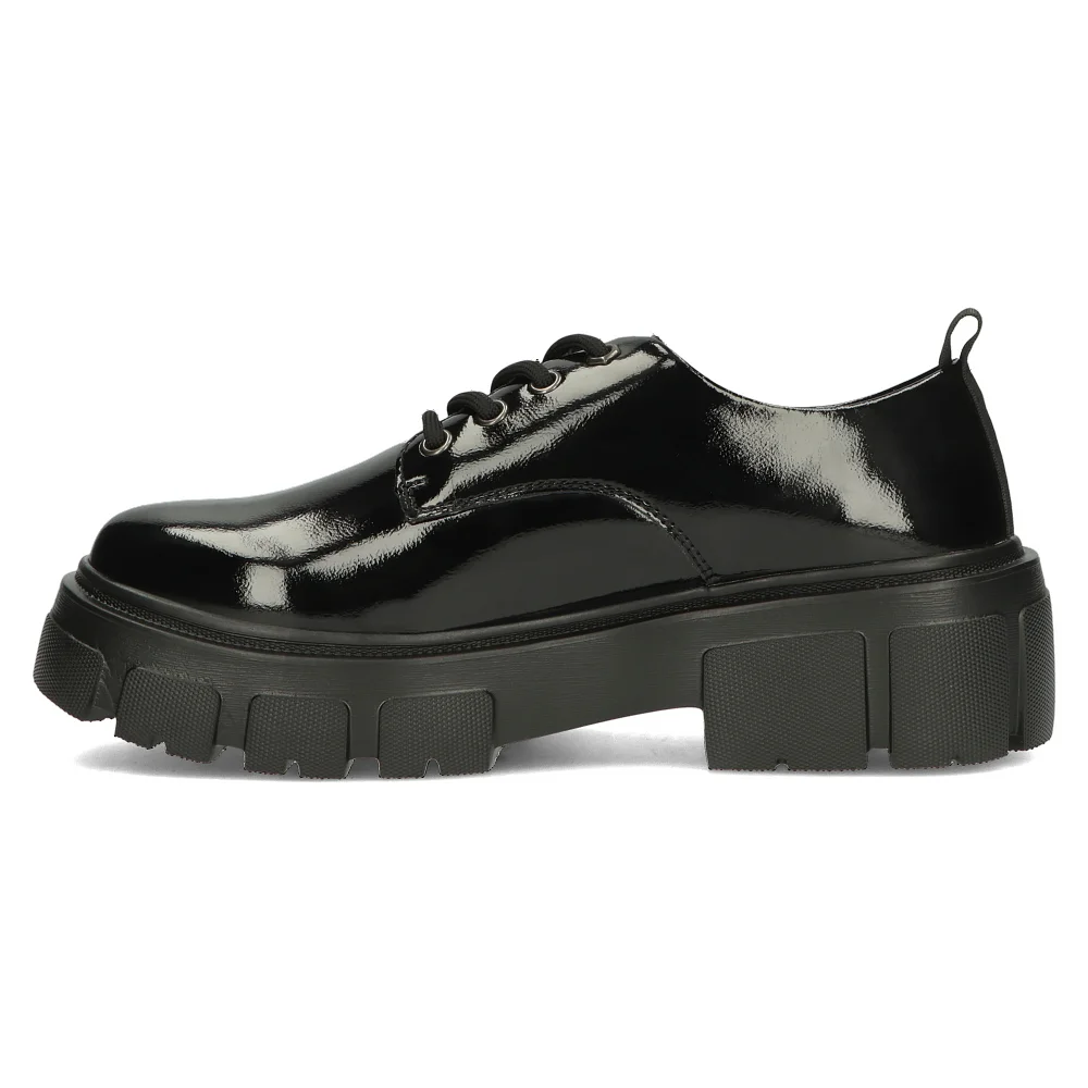 Leather shoes Filippo DP4923/23 BK black