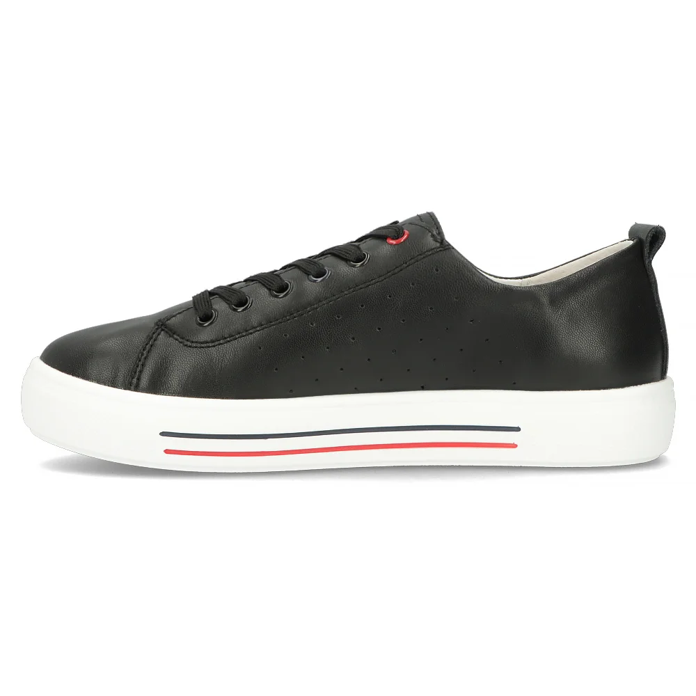 Leather shoes Filippo DP6029/24 BK black