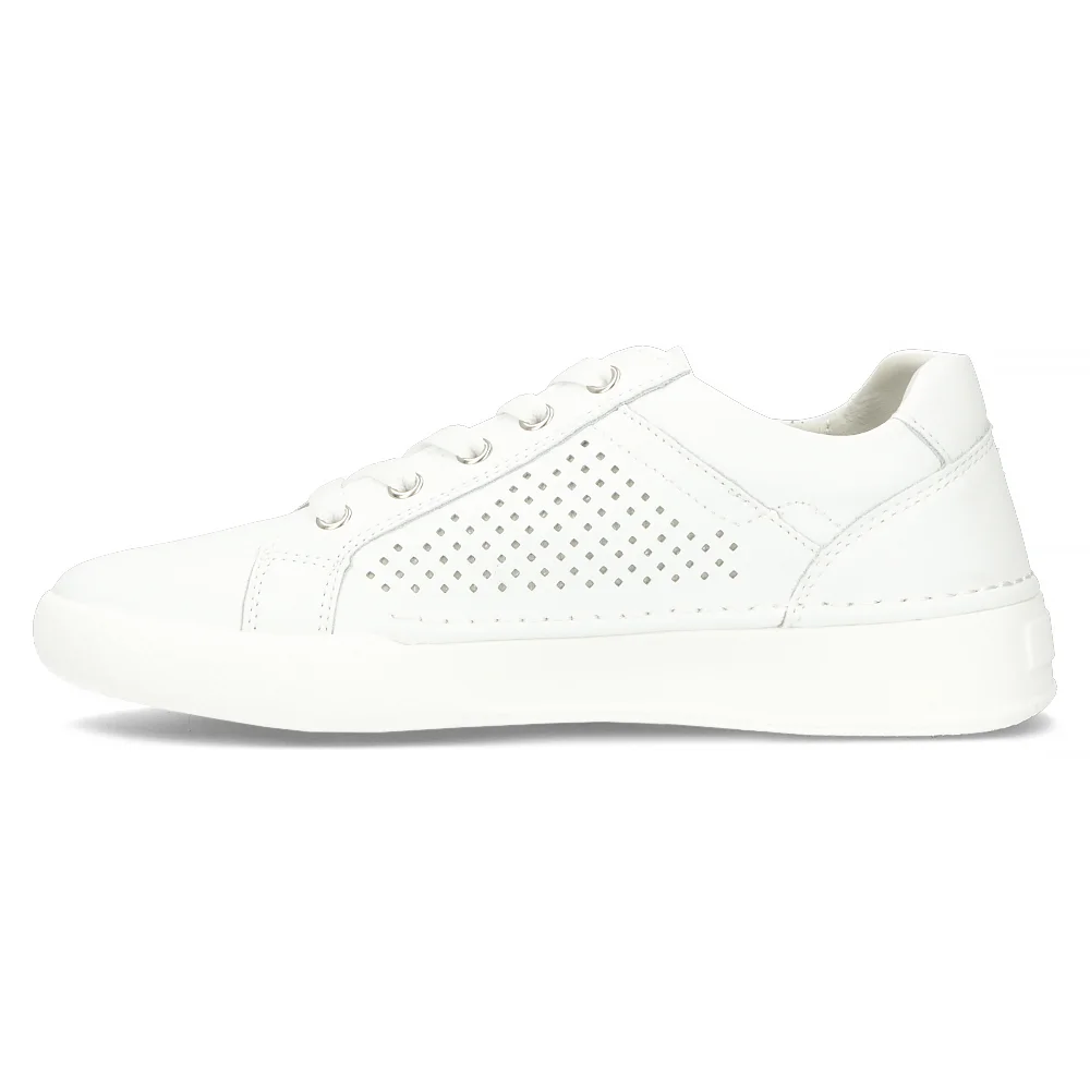 Leather shoes Filippo DP6080/24 WH white