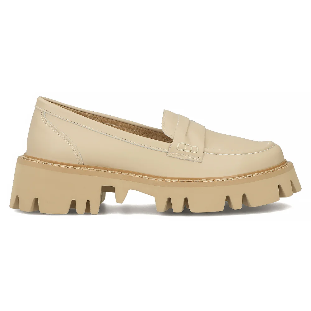 Leather shoes Filippo DP6088/24 BE beige