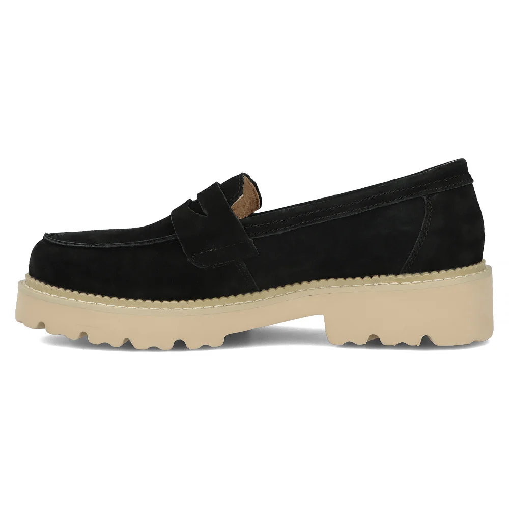 Leather shoes Filippo DP6090/24 BK black