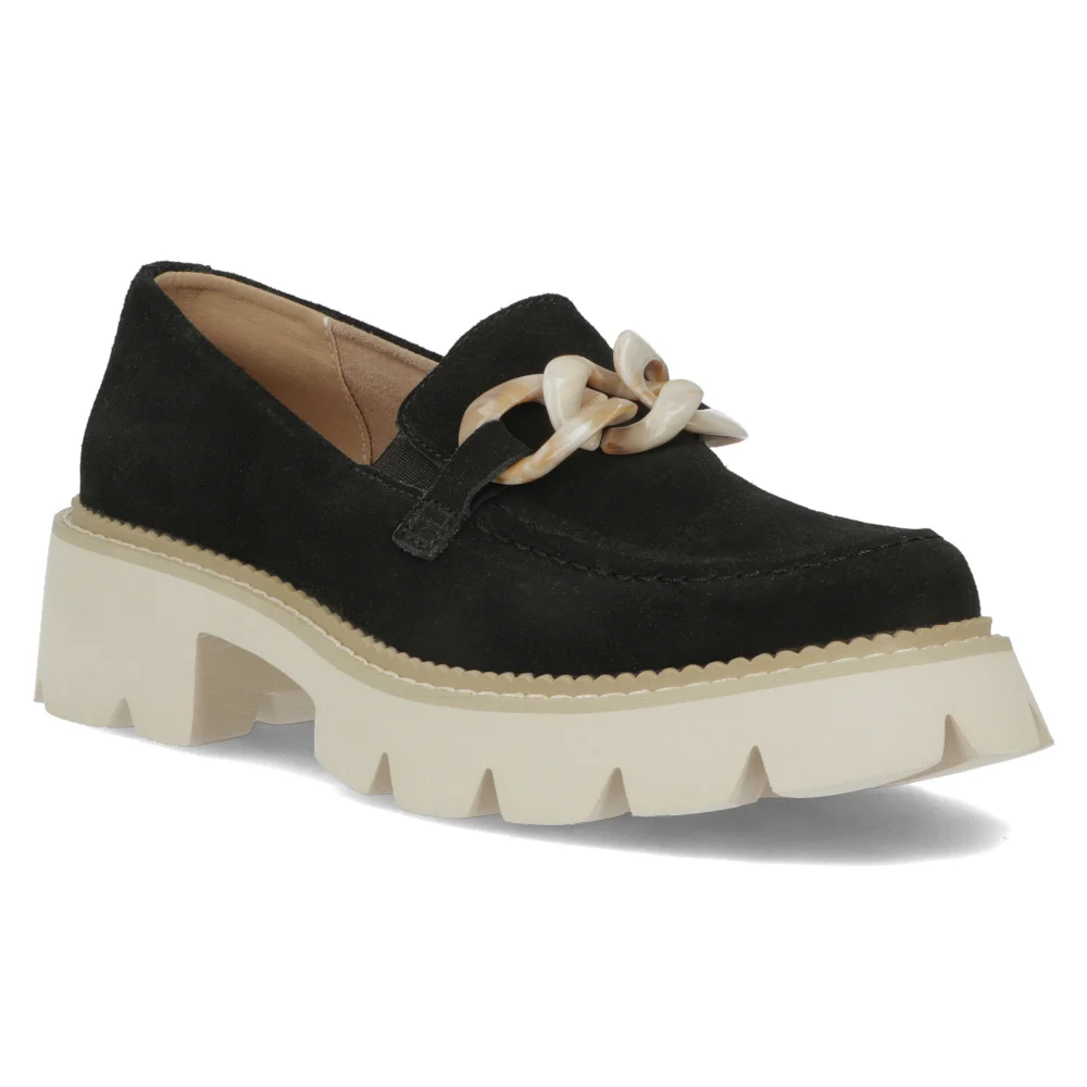 Leather shoes Filippo DP6091/24 BK black