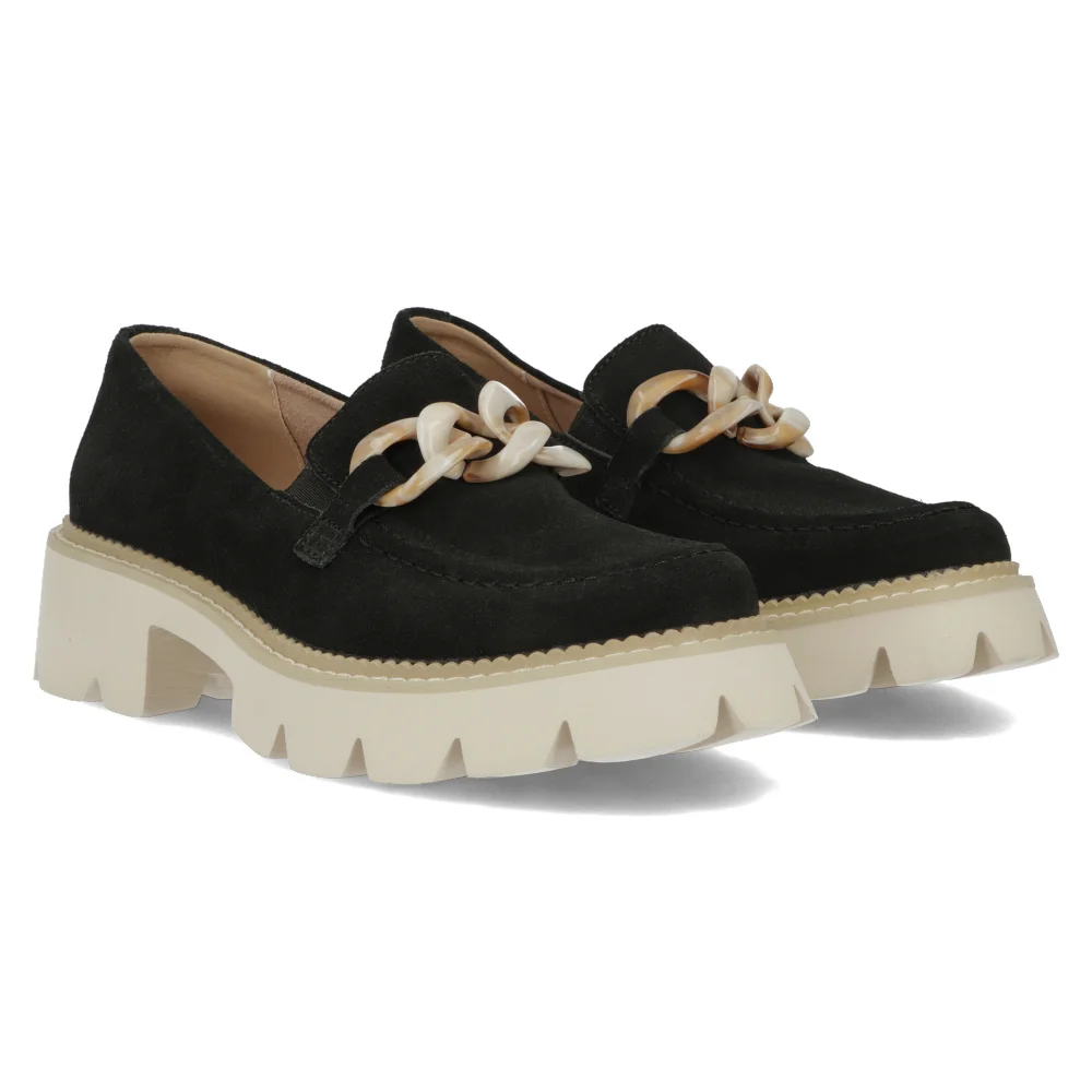 Leather shoes Filippo DP6091/24 BK black