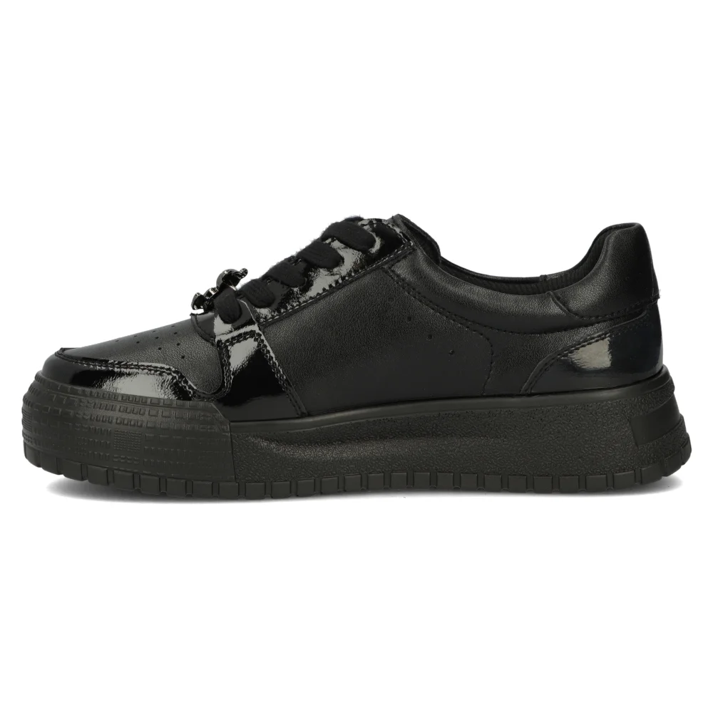 Leather shoes Filippo DP6111/24 BK black