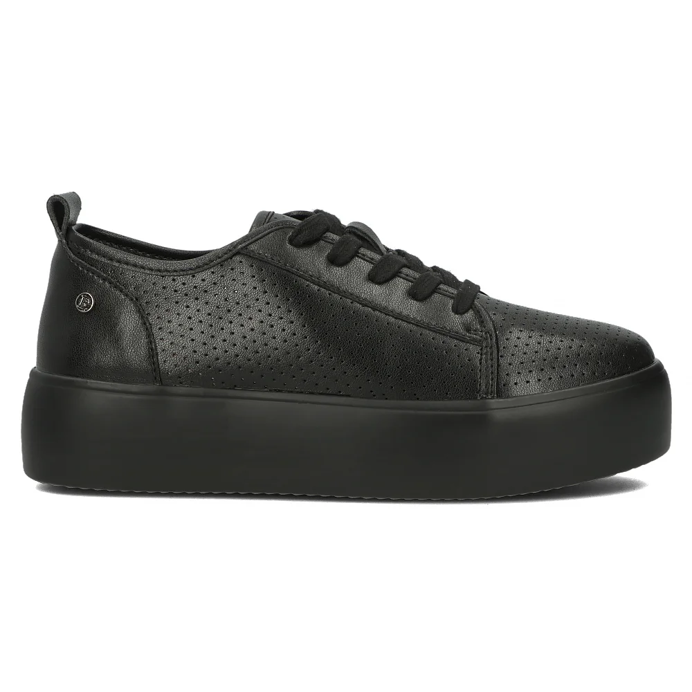 Leather shoes Filippo DP6116/24 BK black