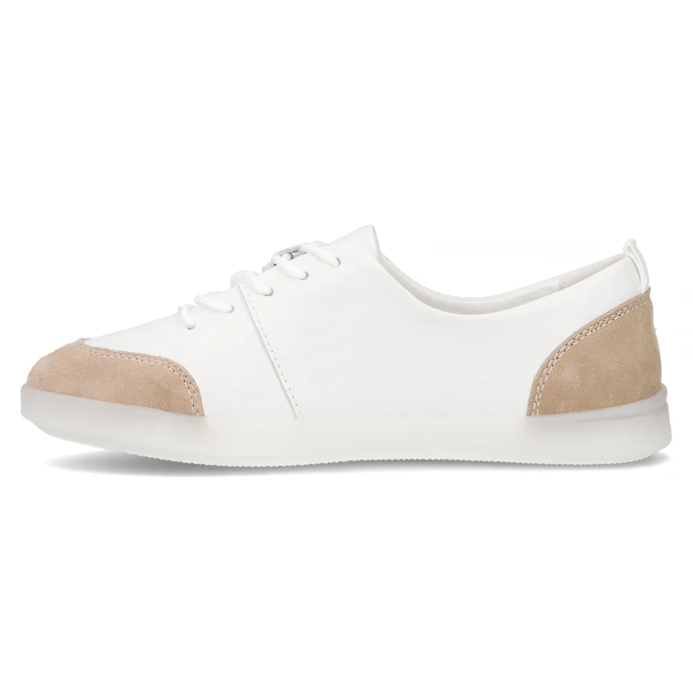 Leather shoes Filippo DP6130/24 WH BE white