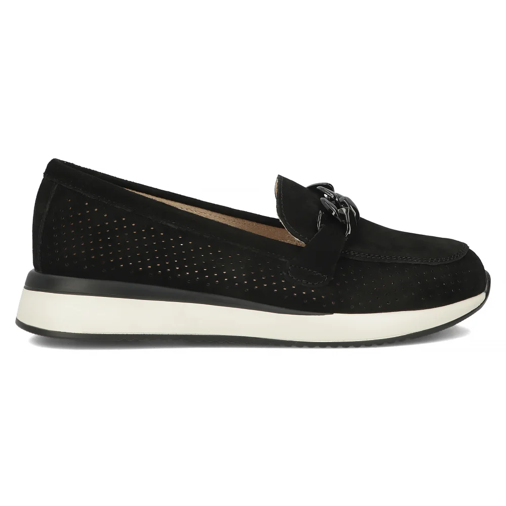 Leather shoes Filippo DP6137/24 BK black