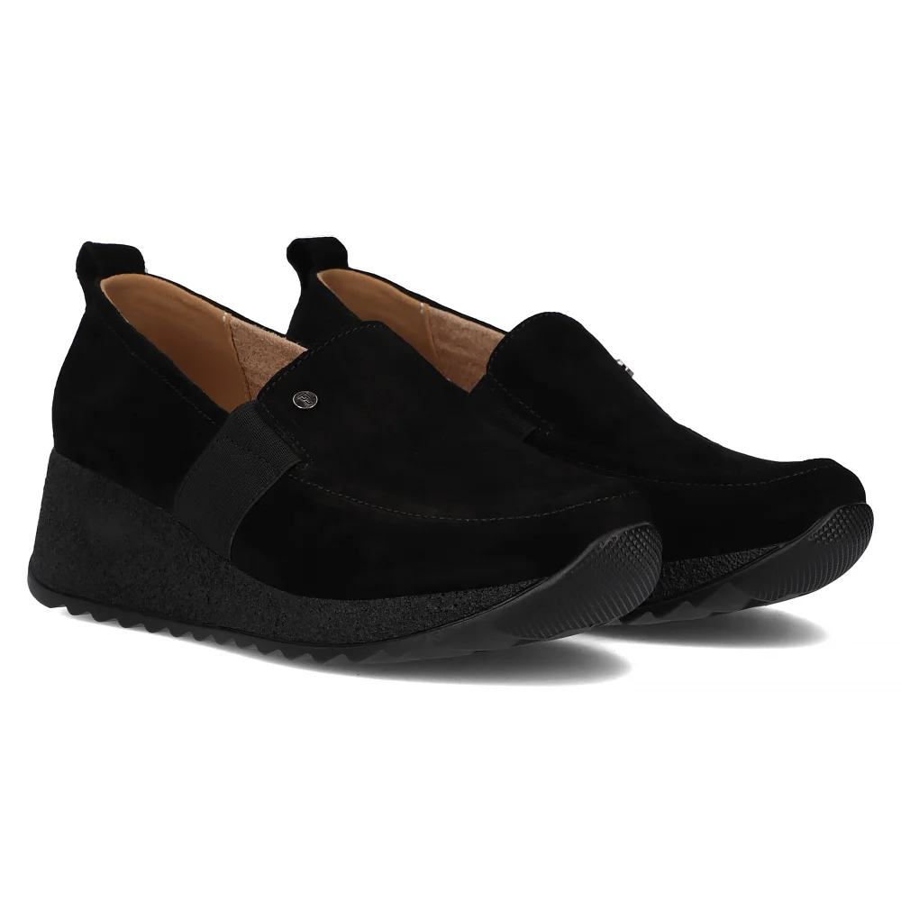 Leather shoes Filippo DP6139/24 BK black