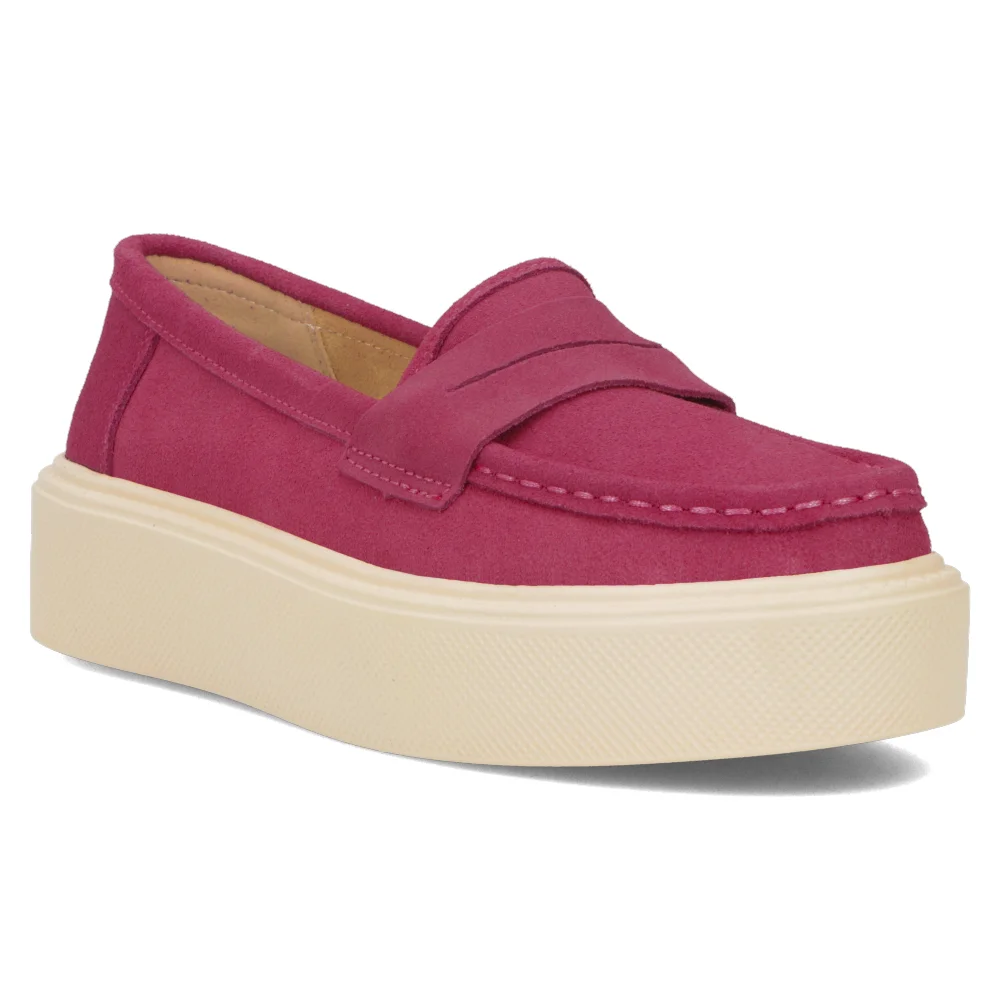 Leather shoes Filippo DP6152/24 FH fuchsia