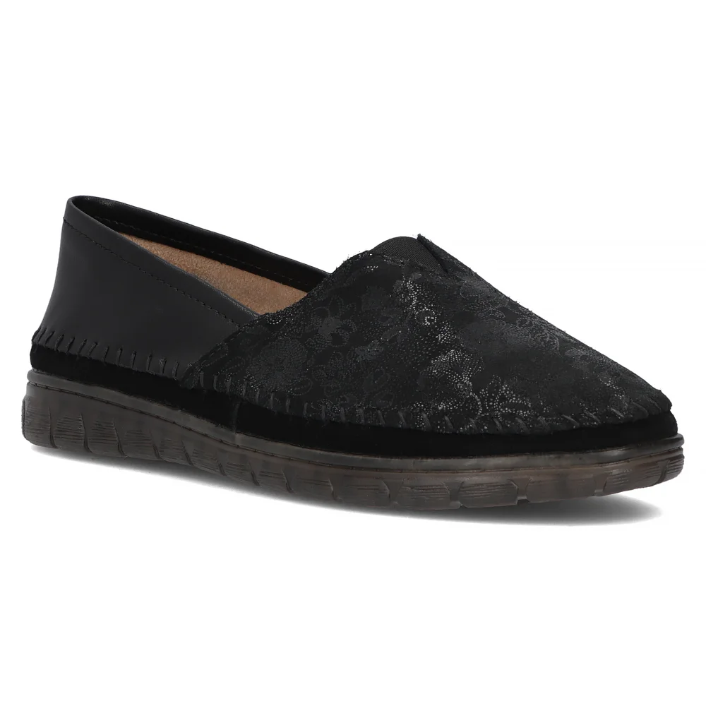 Leather shoes Filippo DP6160/24 BK black