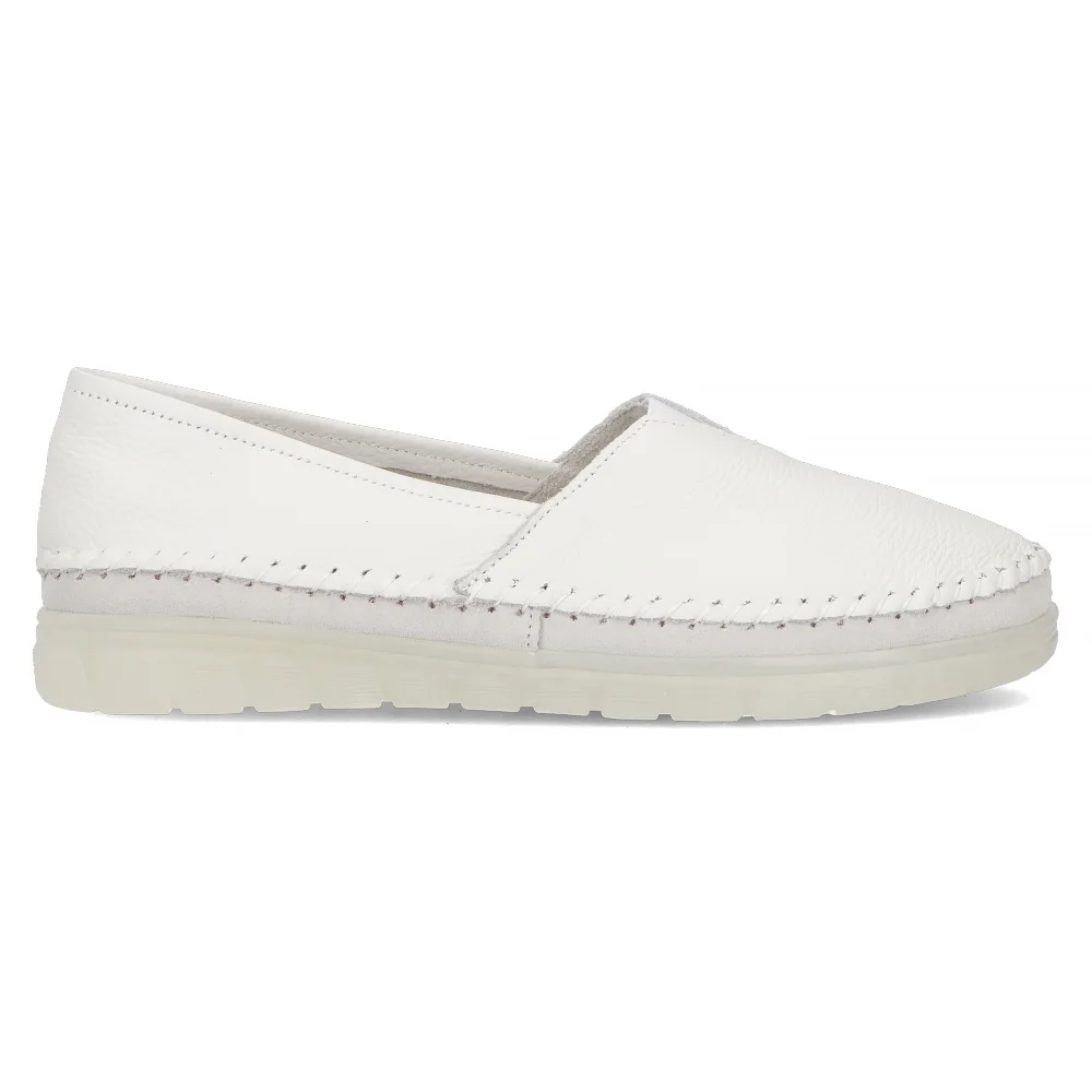 Leather shoes Filippo DP6160/24 WH white