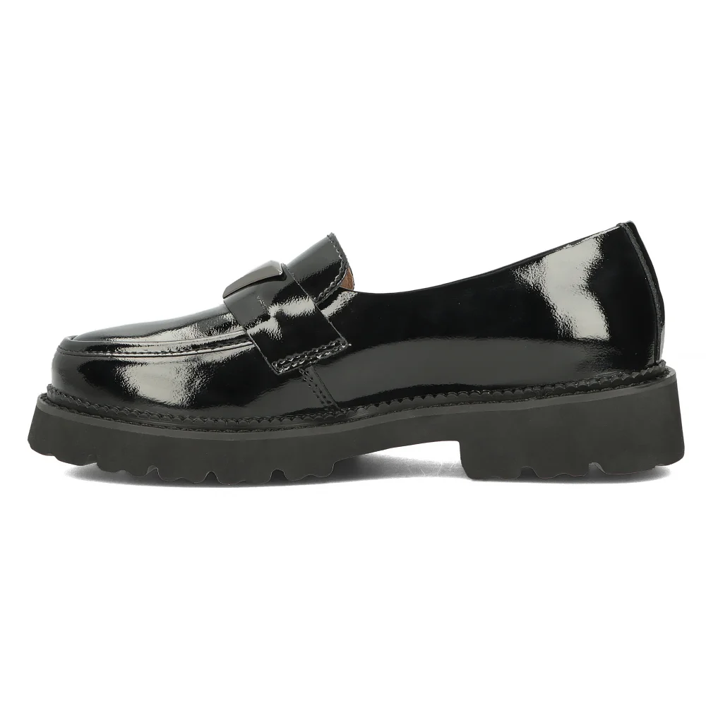 Leather shoes Filippo DP6166/24 BK L black