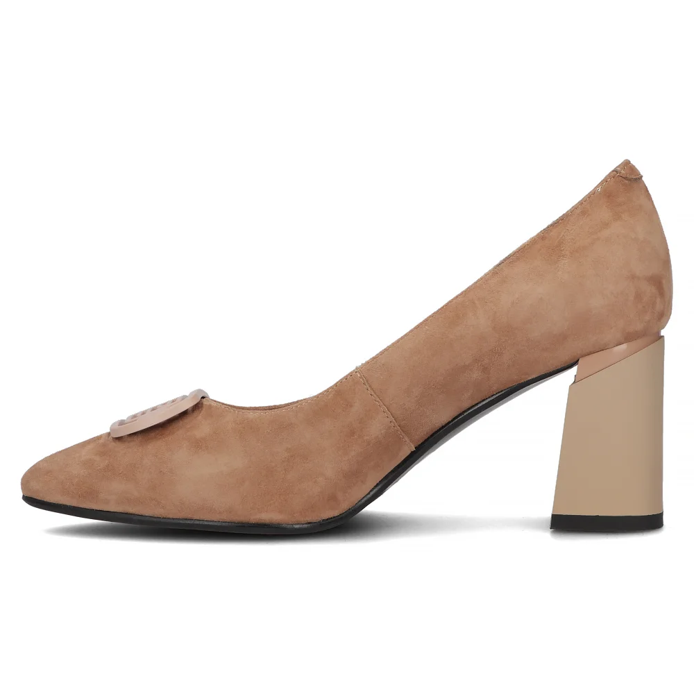 Leather shoes Filippo DP6176/24 BE beige