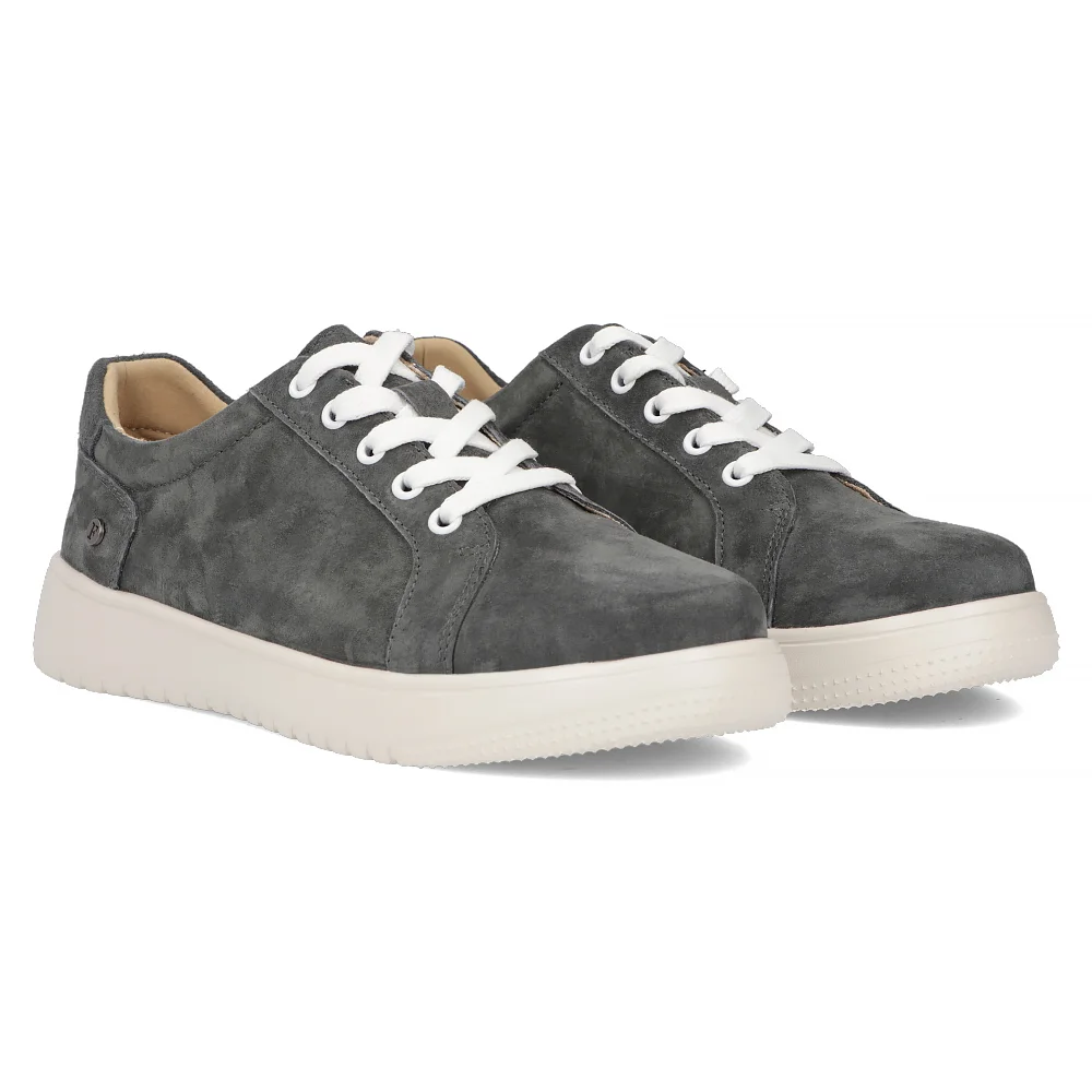 Leather shoes Filippo DP6205/24 GR grey