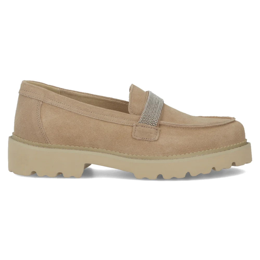 Leather shoes Filippo DP6214/24 BE beige