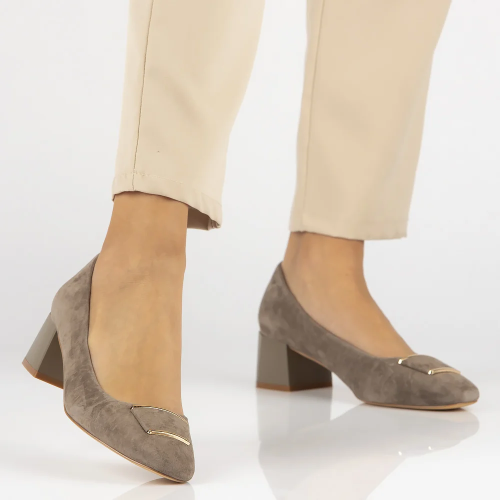 Leather shoes Filippo DP6267/24 BE beige