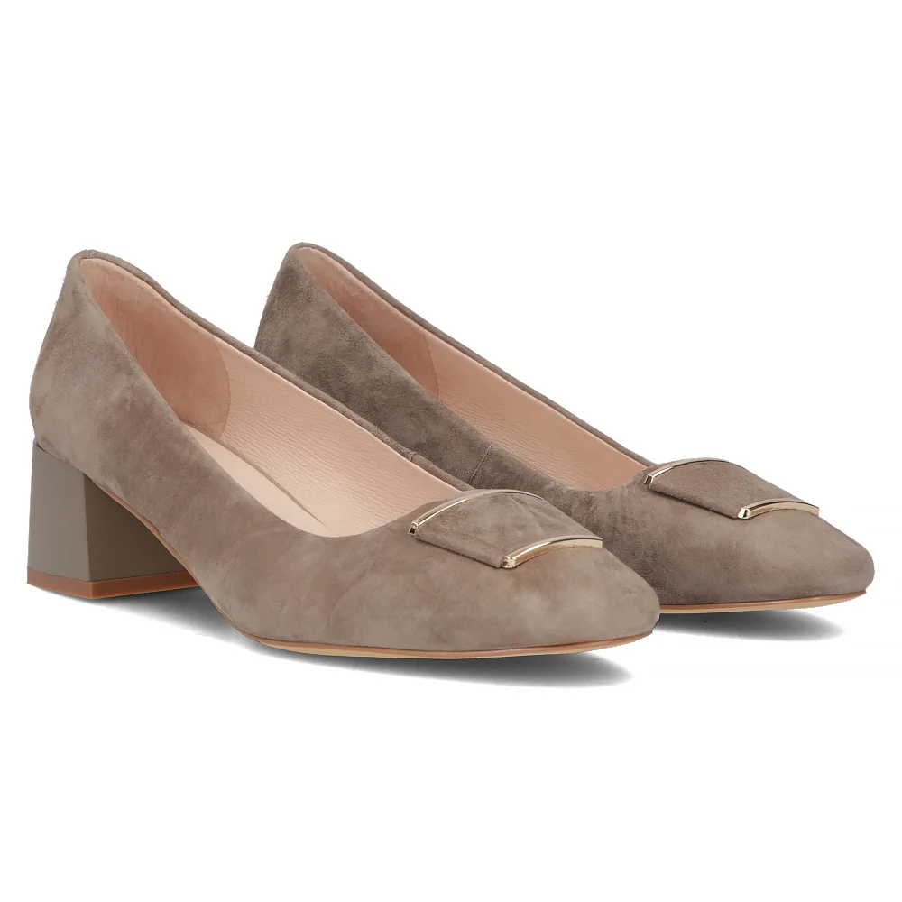 Leather shoes Filippo DP6267/24 BE beige