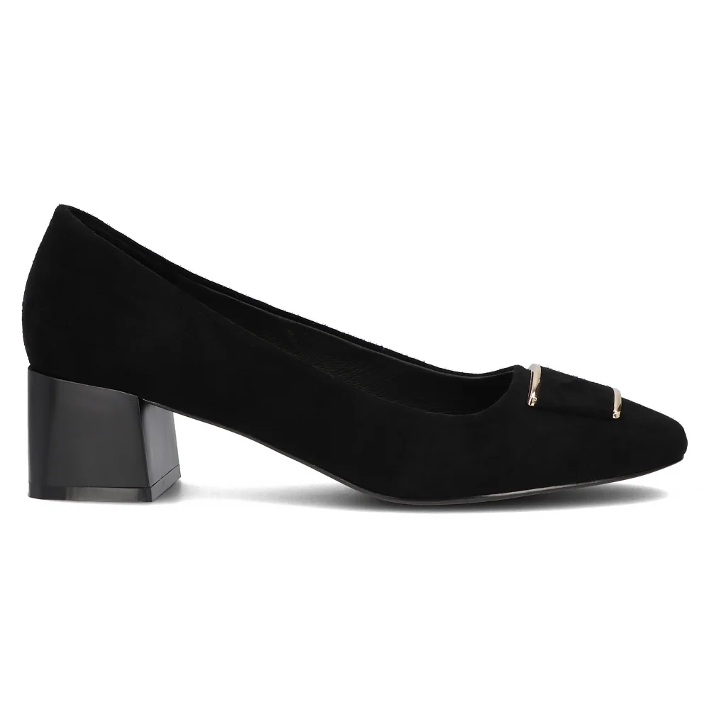 Leather shoes Filippo DP6267/24 BK black