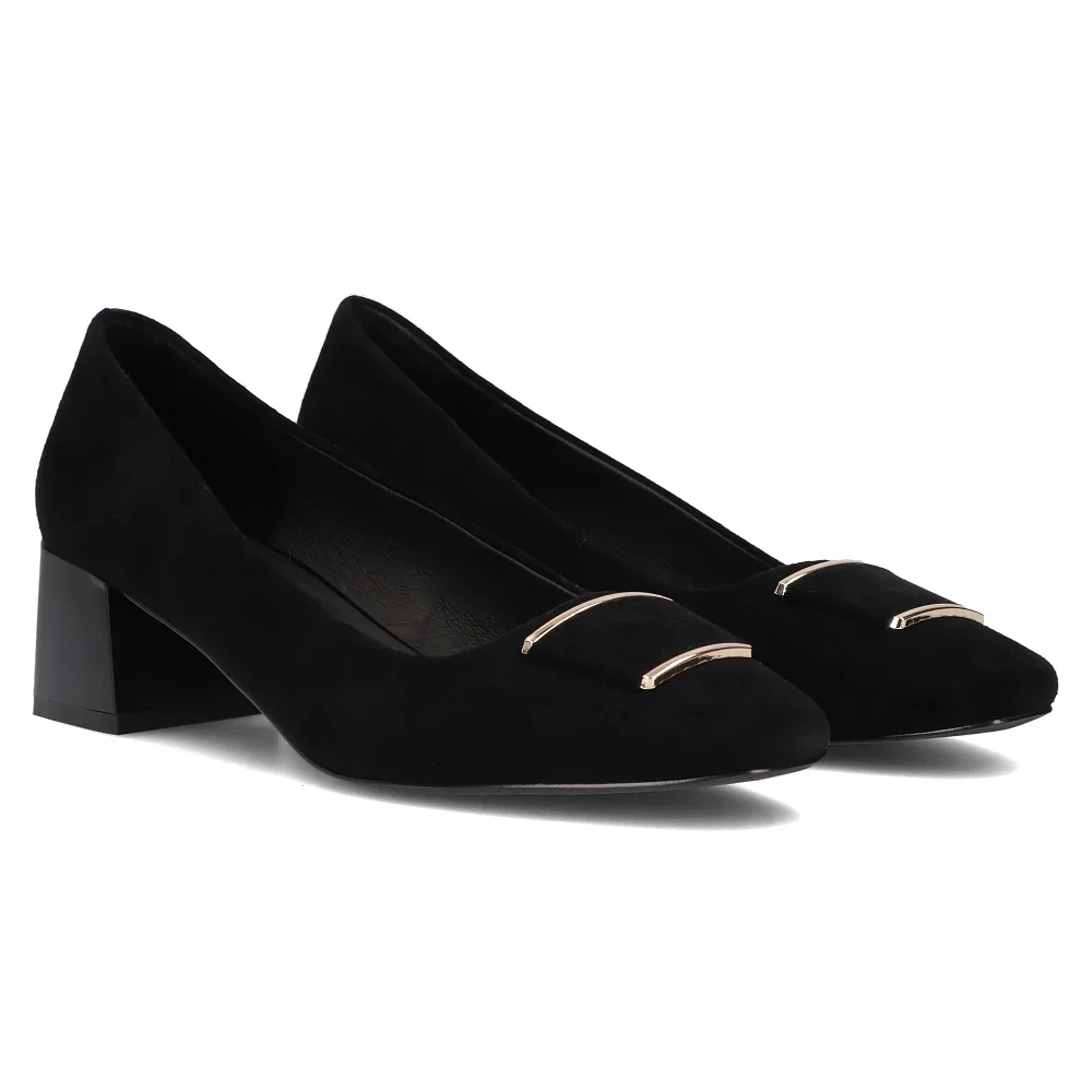 Leather shoes Filippo DP6267/24 BK black