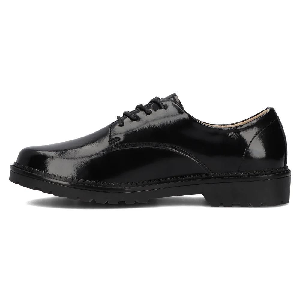 Leather shoes Filippo DP6431/24 BK black