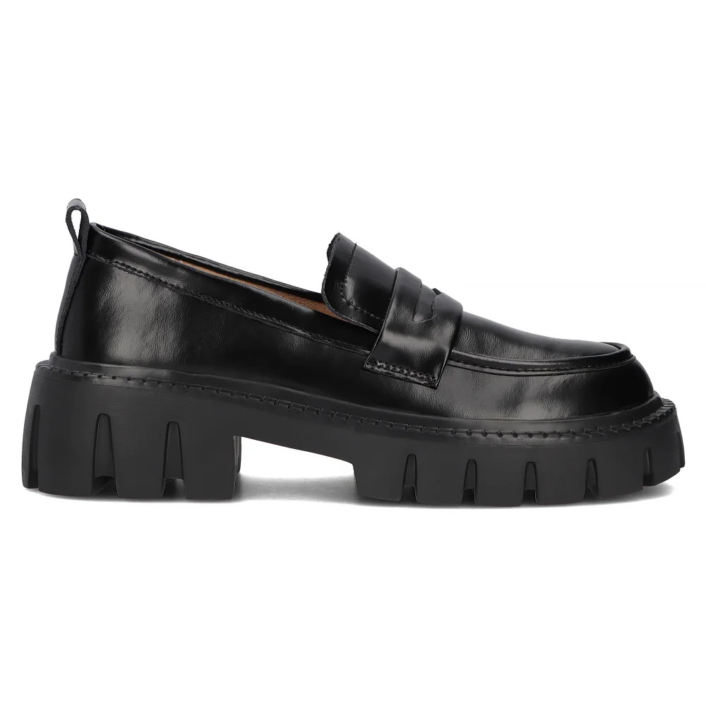 Leather shoes Filippo DP6440/24 BK black