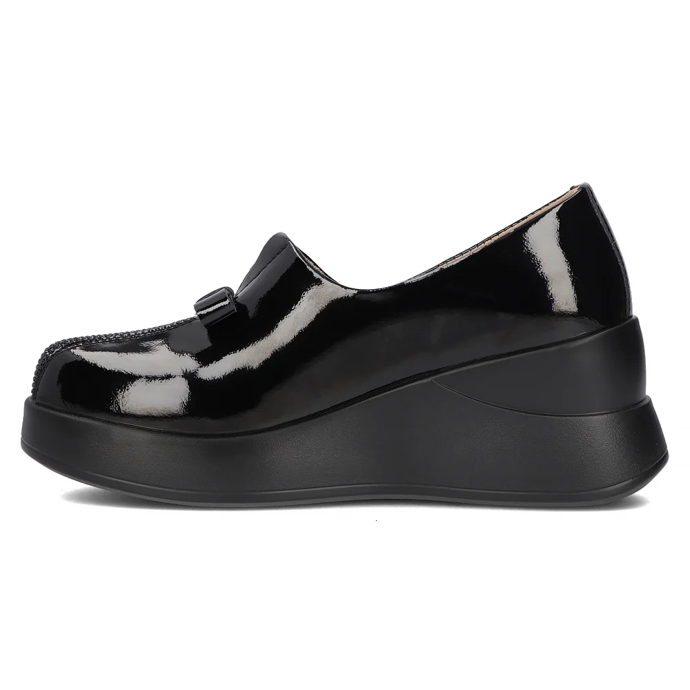 Leather shoes Filippo DP6441/24 BK L  black